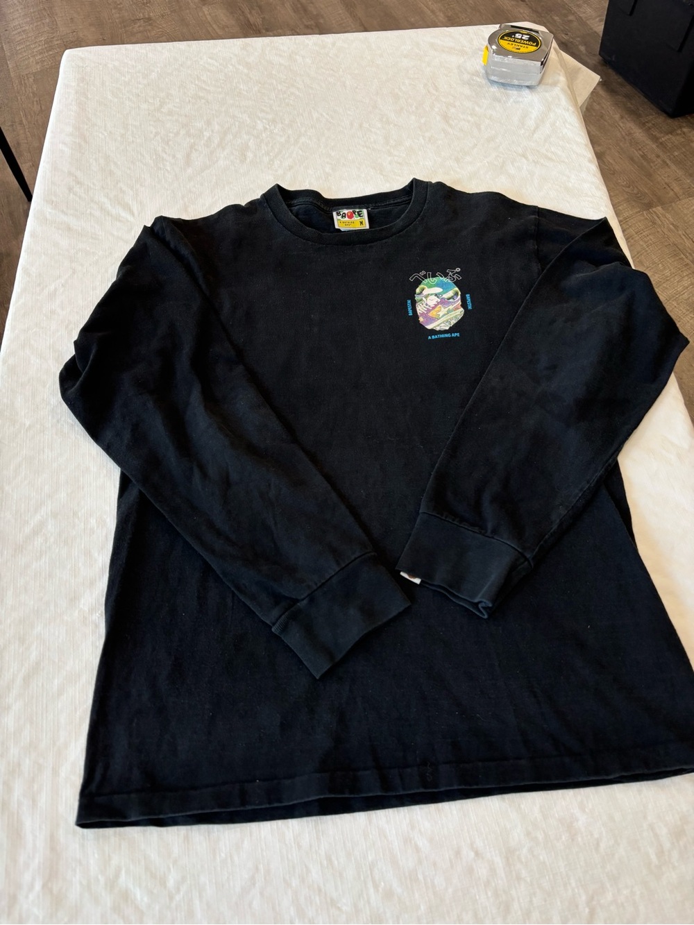 Bape long sleeve shirt medium